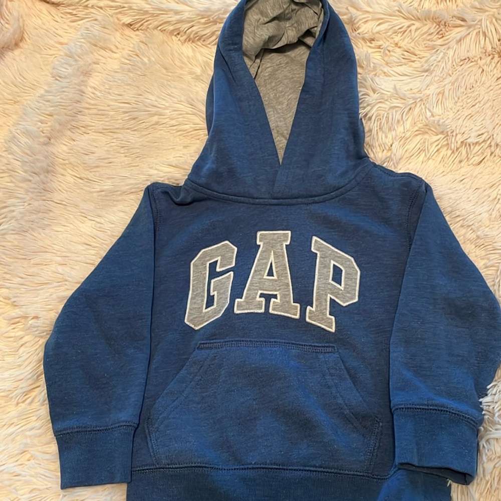 Baby gap blue hoodie size 3